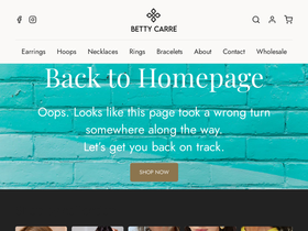 bettycarrewholesale.com homepage screenshot