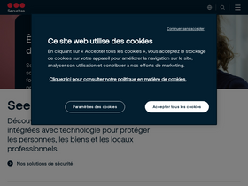 'securitas.fr' screenshot