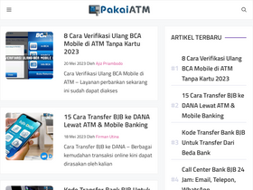 'pakaiatm.com' screenshot