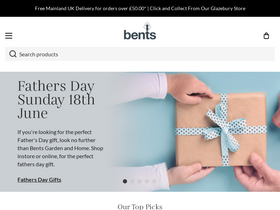 'bents.co.uk' screenshot