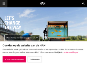 'mailings.han.nl' screenshot
