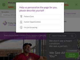 'stfranciscare.org' screenshot