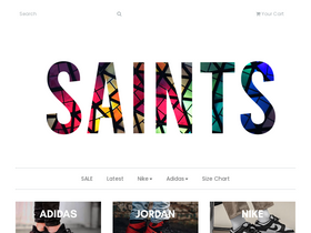 saints.com.sg homepage screenshot