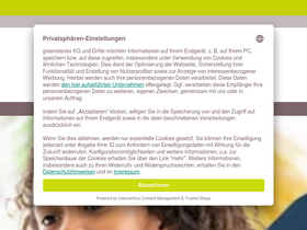 'greenstories.de' screenshot