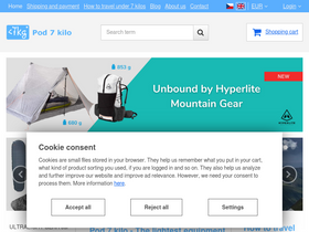 'pod7kilo.cz' screenshot