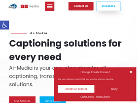 'ai-media.tv' screenshot