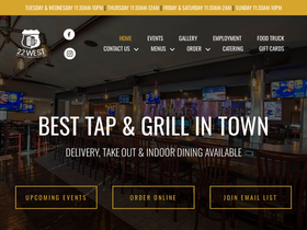 22westtapandgrill.com