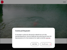 'marginalen.se' screenshot