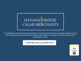 'havanahouse.co.uk' screenshot