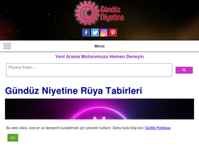 'gunduzniyetine.com' screenshot
