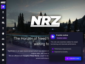 'nightriderz.world' screenshot