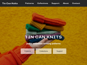 'tincanknits.com' screenshot