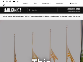 'realmilkpaint.com' screenshot