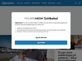 'agderposten.no' screenshot