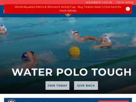'usawaterpolo.org' screenshot