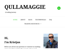 'qullamaggie.com' screenshot
