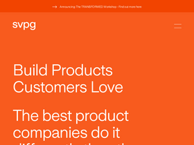 'svpg.com' screenshot