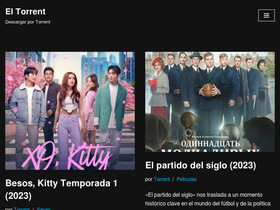 'el-torrent.com' screenshot