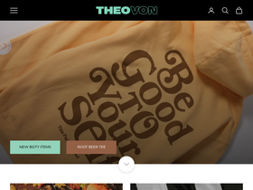 'theovonstore.com' screenshot