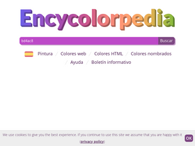 'encycolorpedia.es' screenshot