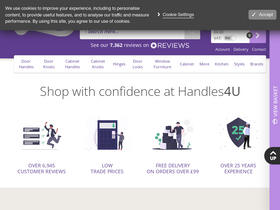 'handles4u.co.uk' screenshot