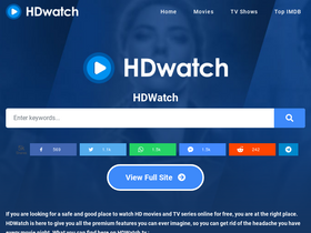 'hdwatch.tv' screenshot