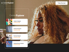 'careerexplorer.com' screenshot