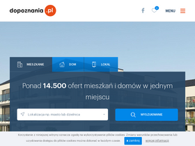 'dopoznania.pl' screenshot