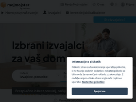 'mojmojster.net' screenshot