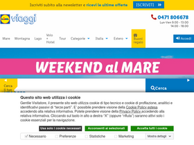 'lidlviaggi.it' screenshot
