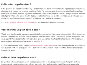 'poelesabois.com' screenshot