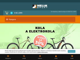 'heliasport.cz' screenshot