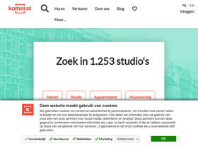 'kamer.nl' screenshot