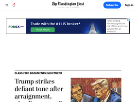 'washingtonpost.com' screenshot