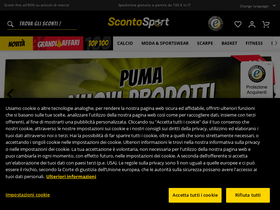 'scontosport.it' screenshot