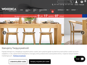 'woodica.pl' screenshot