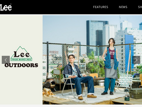 'lee-japan.jp' screenshot