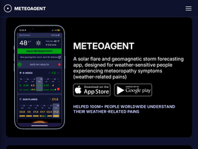'meteoagent.com' screenshot