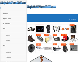 'majalahpendidikan.com' screenshot