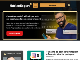 'nucleoexpert.com' screenshot