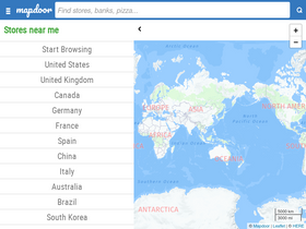 'mapdoor.com' screenshot