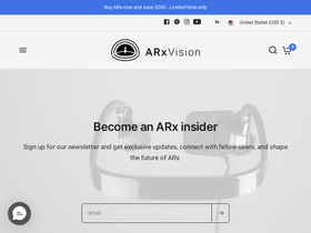 ARX - Digital Signature Solutions homepage screenshot
