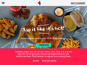 'nandos.pk' screenshot