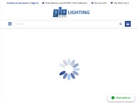 'glolighting.co.za' screenshot