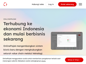 'online-pajak.com' screenshot