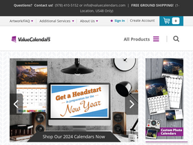 valuecalendars.com