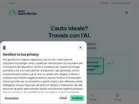 'autosupermarket.it' screenshot