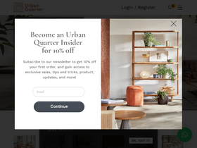 'urbanquarter.com' screenshot