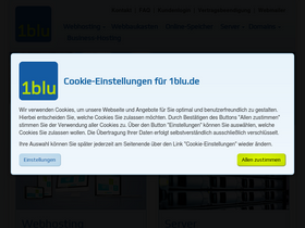 '1blu.de' screenshot
