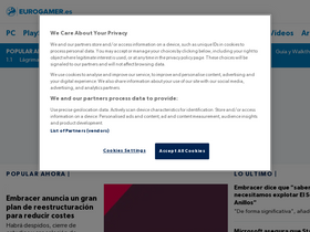 'eurogamer.es' screenshot